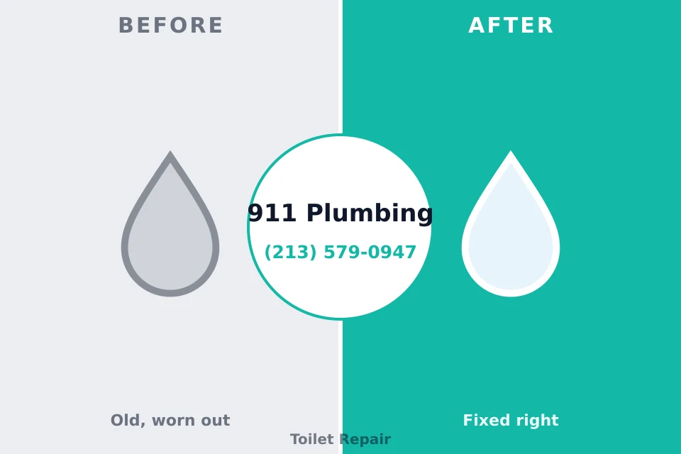 Before and after: plumbing company Hokes Bluff, AL